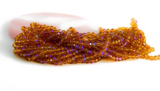 PERLE 4MM AMBRE