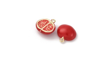 pendentif grenade laiton