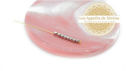 copy of Perles Bouddha 11mm en zamak argent