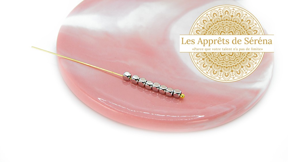 copy of Perles Bouddha 11mm en zamak argent