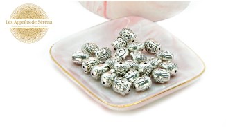 perles bouddha zamak