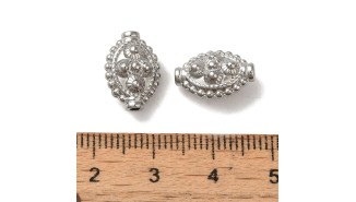 copy of Perle lanterne fantaisie x2 en acier inoxydable plaqué or