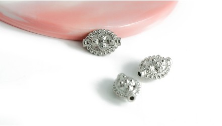 copy of Perle lanterne fantaisie x2 en acier inoxydable plaqué or