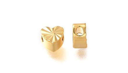 copy of Perle toupie 6mm en laiton plaqué or 18k