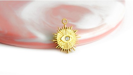 copy of Pendentif poisson x4 acier inoxydable 304 plaqué or 18k
