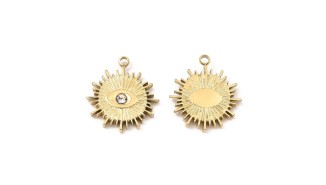 copy of Pendentif poisson x4 acier inoxydable 304 plaqué or 18k