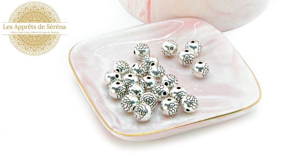 perles 8mm rondes