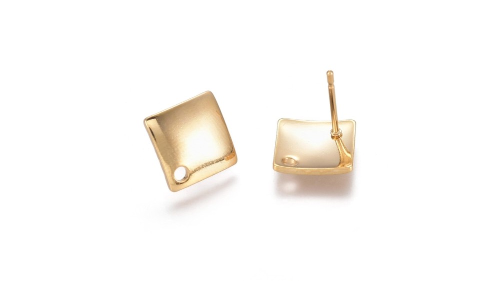 puces losange 18k