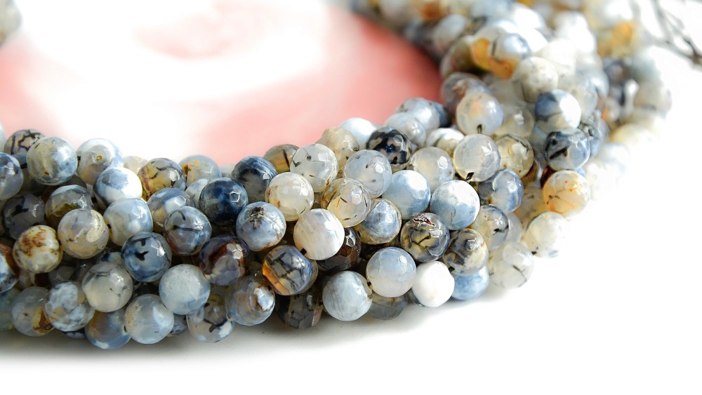 copy of Perles rondes lisses 8mm rhodonite naturelle