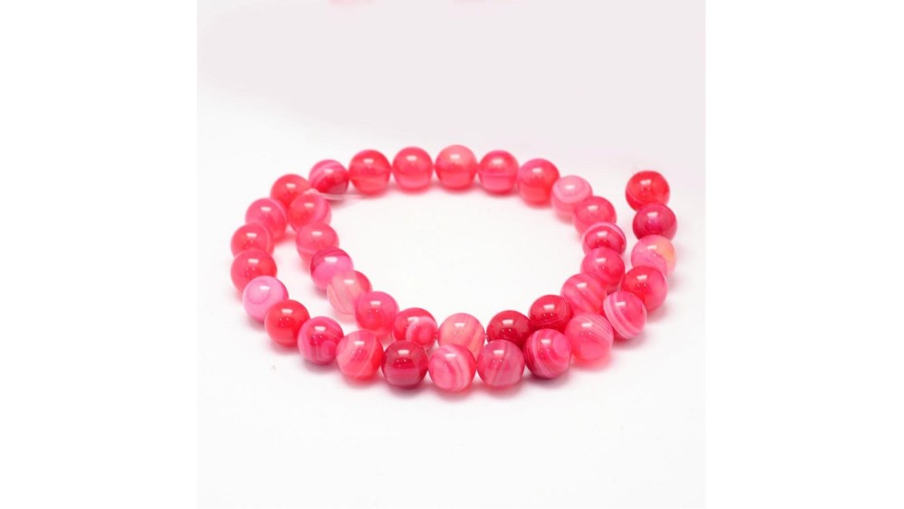 copy of Perles rondes lisses 8mm rhodonite naturelle