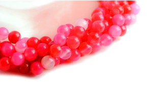 copy of Perles rondes lisses 8mm rhodonite naturelle