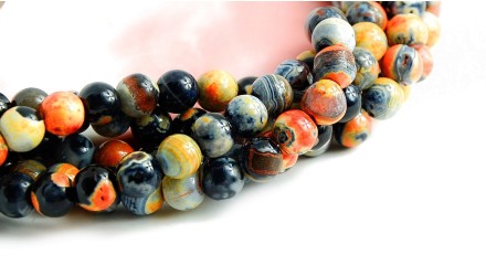 copy of Perles rondes lisses 8mm rhodonite naturelle