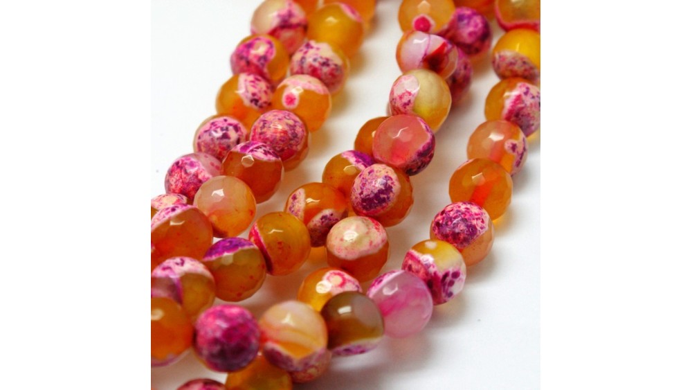 perle agate de feu