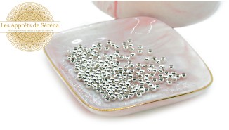 copy of Perles Bouddha 11mm en zamak argent