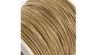 coton ciré beige