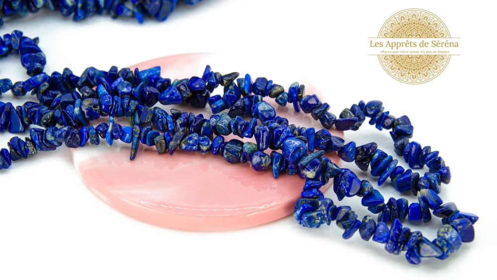 copy of Perles puces en agate naturelle bleu glacier
