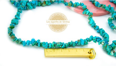 chips turquoise