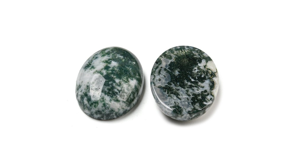 copy of Cabochon 12mm agate indienne naturelle