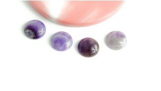 copy of Cabochon 12mm agate indienne naturelle