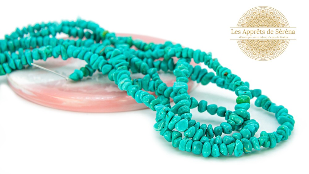 chips turquoise
