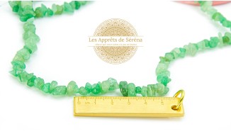 copy of Perles puces en agate naturelle bleu glacier