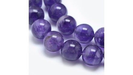 perle améthyste 10mm