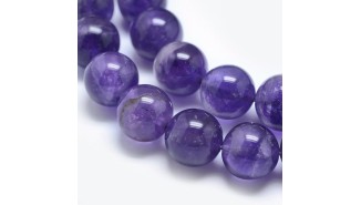 perle améthyste 10mm