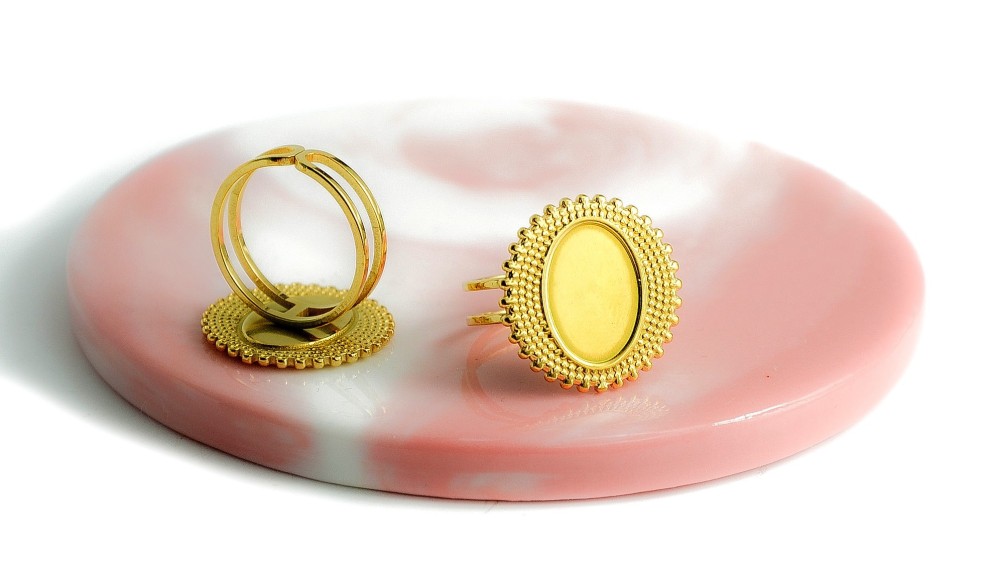 bague support 14x10mm or