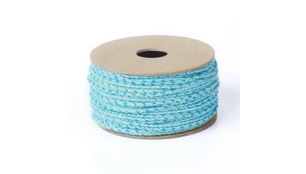 cordon 2mm turquoise