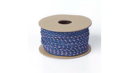copy of Cordon en coton ciré 1mm noir