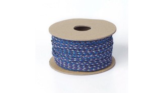 copy of Cordon en coton ciré 1mm noir
