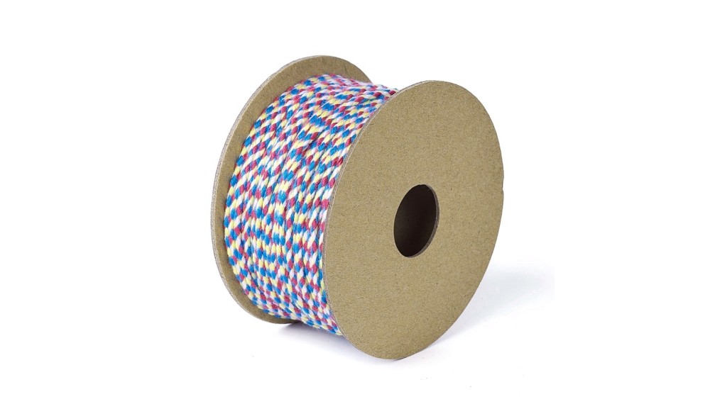copy of Cordon en coton ciré 1mm noir
