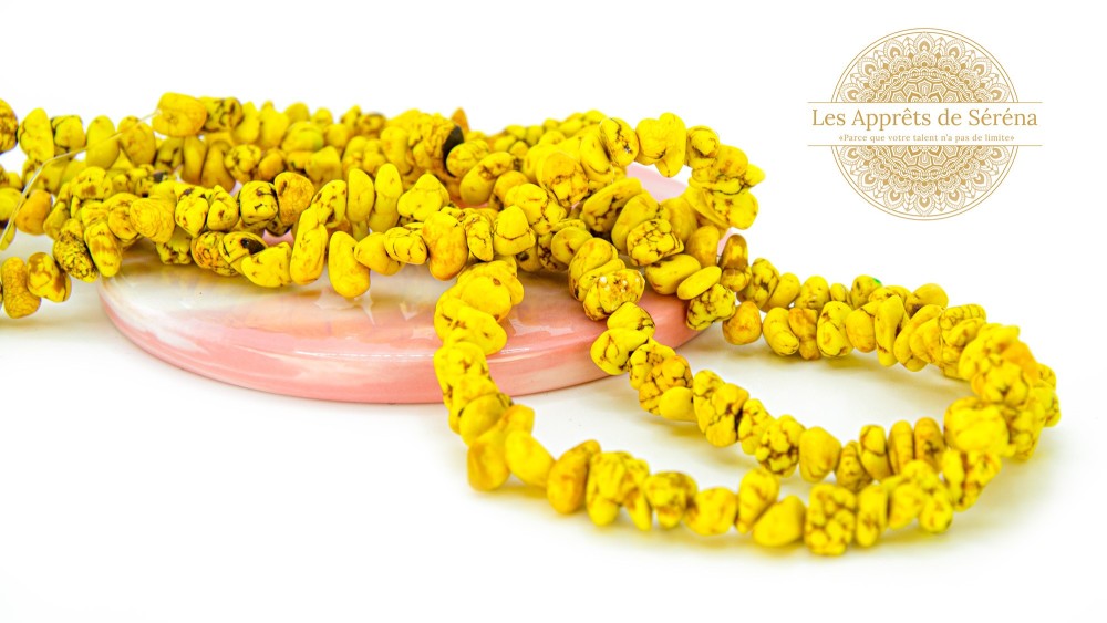 howlite jaune