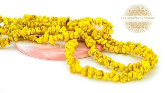 howlite jaune