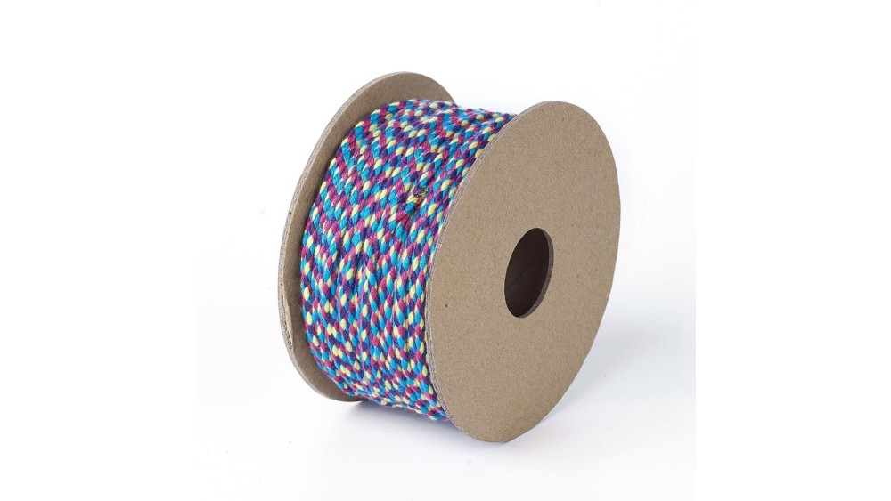 copy of Cordon en coton ciré 1mm noir