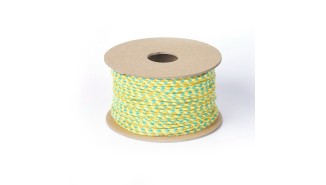 copy of Cordon en coton ciré 1mm noir
