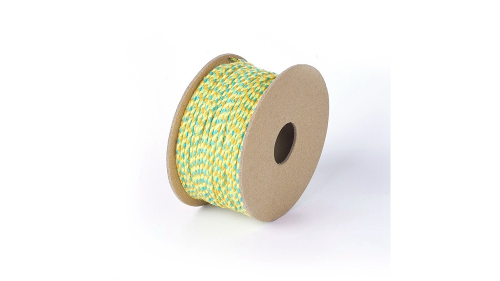copy of Cordon en coton ciré 1mm noir