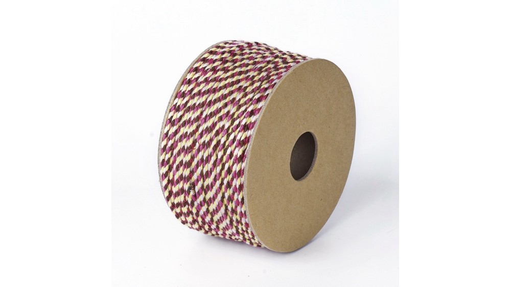 copy of Cordon en coton ciré 1mm noir