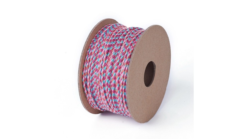 copy of Cordon en coton ciré 1mm noir