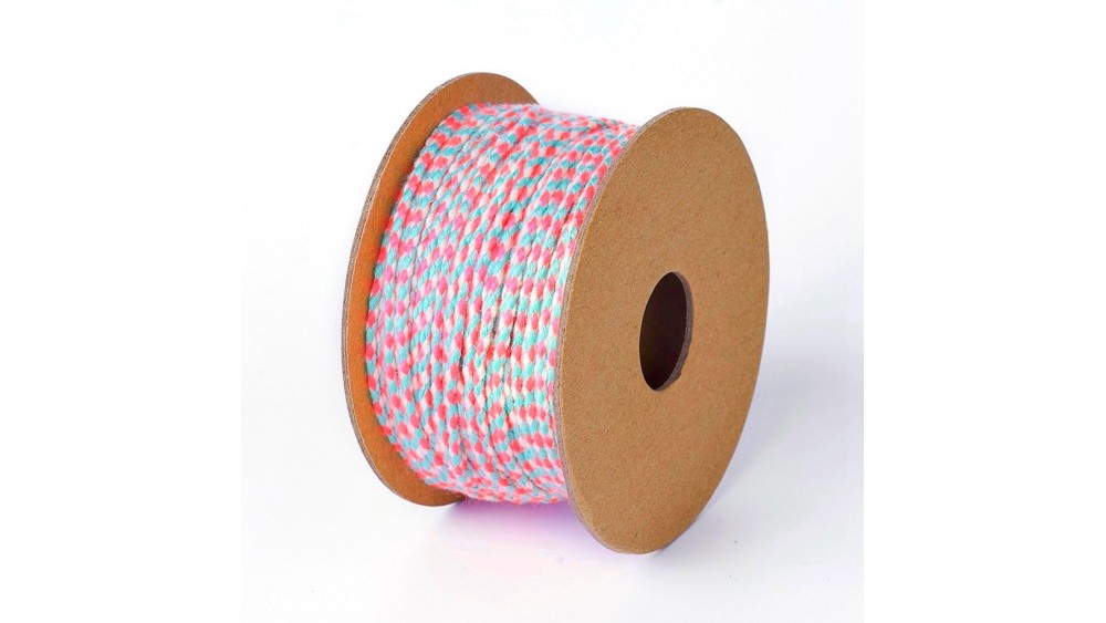 copy of Cordon en coton ciré 1mm noir