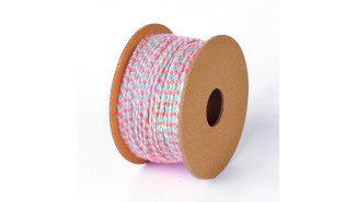 copy of Cordon en coton ciré 1mm noir