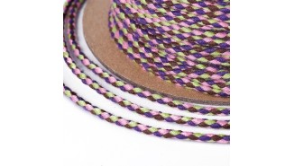 cordon coton 2mm violet