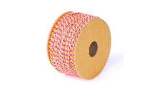 copy of Cordon en coton ciré 1mm noir