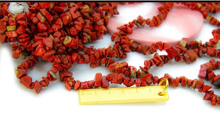 chips jaspe rouge