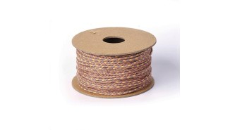 copy of Cordon en coton ciré 1mm noir