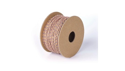 cordon coton rose