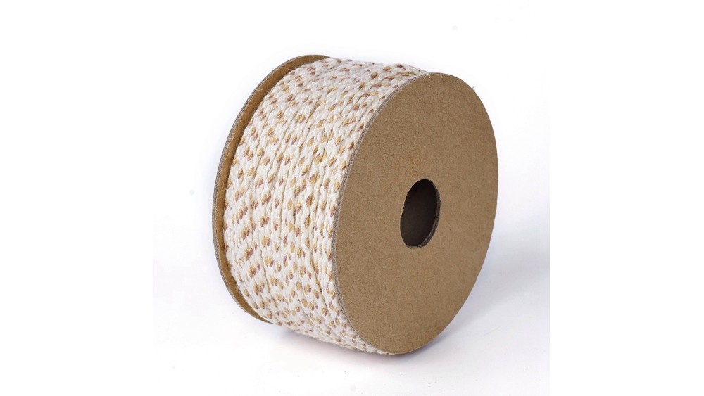 copy of Cordon en coton ciré 1mm noir
