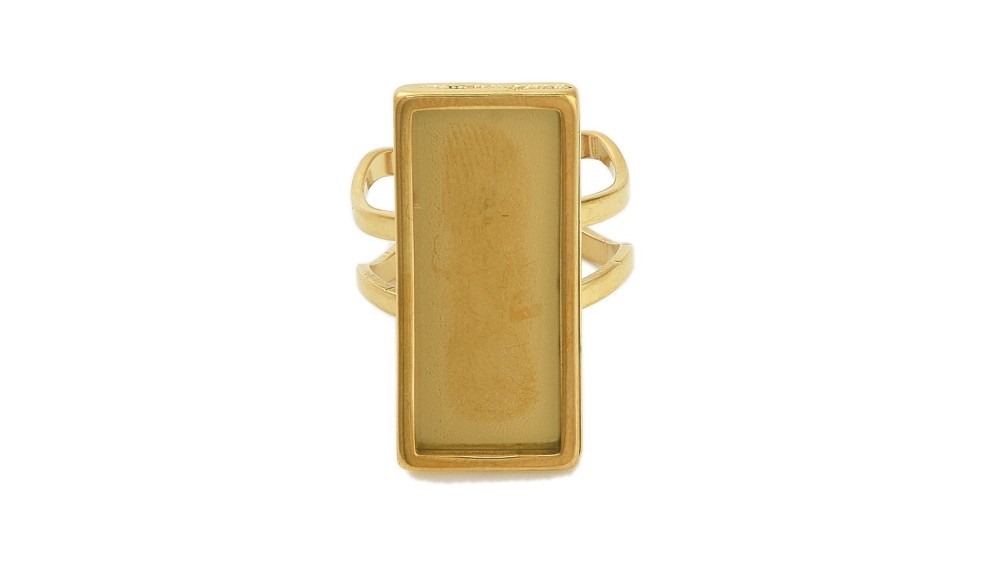 copy of Support bague serpent en acier inoxydable doré plaqué 18K