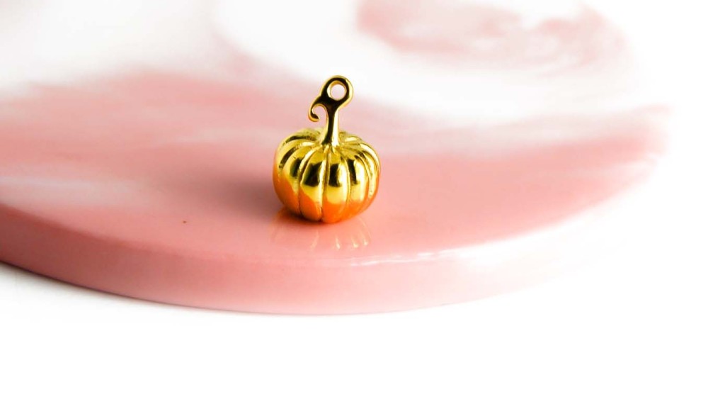 pendentif citrouille