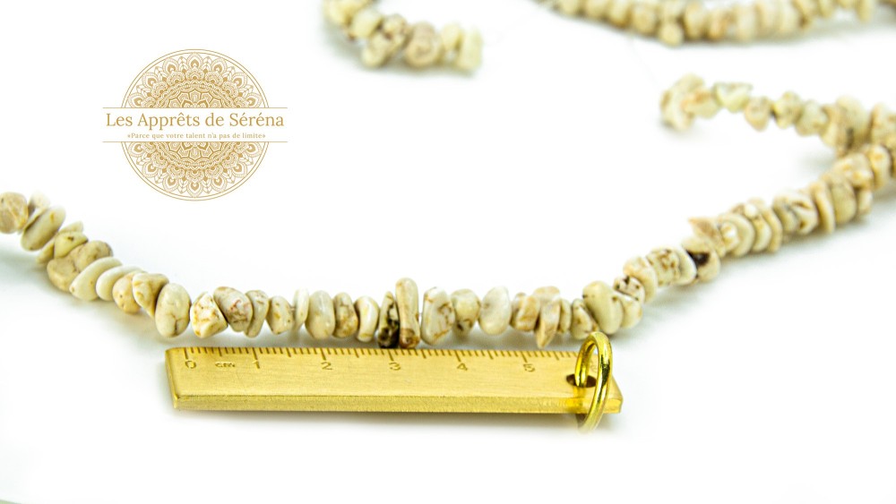 chips  howlite beige